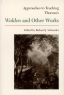 Approaches to Teaching Thoreau's Walden and Other Works Cover