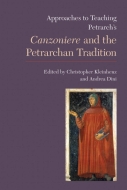 Approaches to Teaching Petrarchs Canzoniere and the Petrarchan Tradition Cover