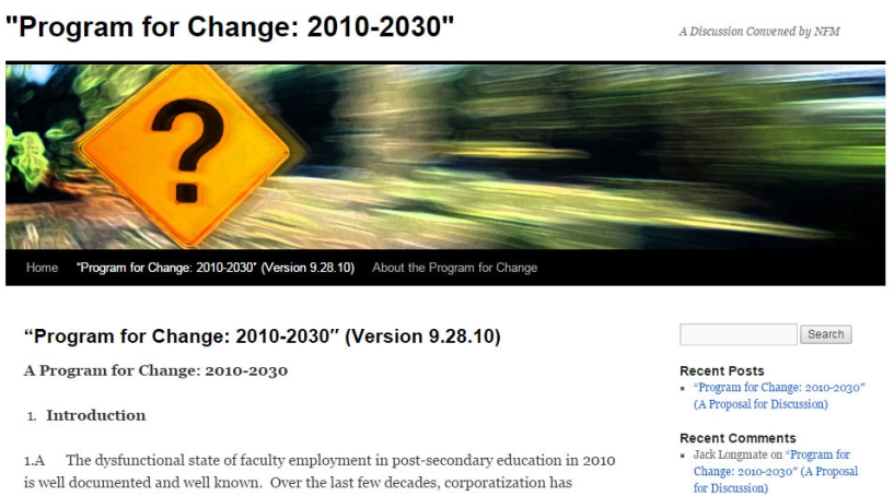 Fig. 15. From the Web site of the New Faculty Majority.